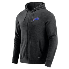 Buffalo Bills J. Palmer Players Lounge Tri-Blend Full-Zip Hoodie - Dark Heather Gray outlet
