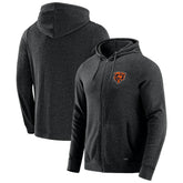 Chicago Bears J. Palmer Players Lounge Tri-Blend Full-Zip Hoodie - Dark Heather Gray discount
