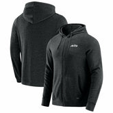 New York Jets J. Palmer Players Lounge Tri-Blend Full-Zip Hoodie - Dark Heather Gray online