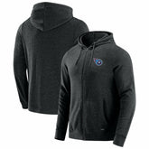 Tennessee Titans J. Palmer Players Lounge Tri-Blend Full-Zip Hoodie - Dark Heather Gray cheap