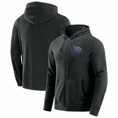 Tennessee Titans J. Palmer Players Lounge Tri-Blend Full-Zip Hoodie - Dark Heather Gray cheap