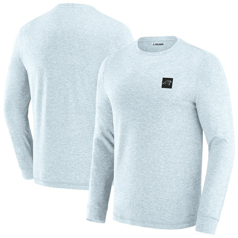 Carolina Panthers J. Palmer Four Down Long Sleeve T-Shirt - Gray for sale