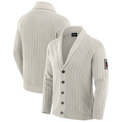 Kansas City Chiefs J. Palmer The Playmaker Cardigan Raglan Sweater - Gray for sale