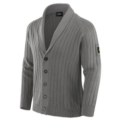 Minnesota Vikings J. Palmer The Playmaker Cardigan Raglan Sweater - Graphite for sale