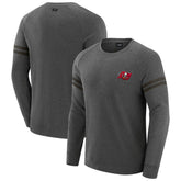 Tampa Bay Buccaneers J. Palmer Players Lounge Raglan Tri-Blend Sweatshirt - Dark Heather Gray for sale