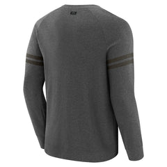 Tampa Bay Buccaneers J. Palmer Players Lounge Raglan Tri-Blend Sweatshirt - Dark Heather Gray for sale