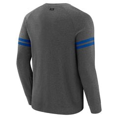Buffalo Bills J. Palmer Players Lounge Raglan Tri-Blend Sweatshirt - Dark Heather Gray online