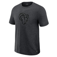 Los Angeles Rams J. Palmer Players Lounge Tri-Blend T-Shirt - Graphite for sale