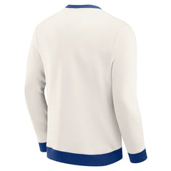 Indianapolis Colts Darius Rucker Collection Colorblock Pullover Sweatshirt - Cream for sale