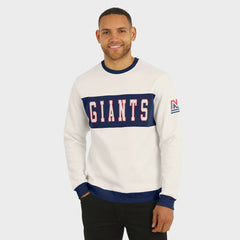 New York Giants Darius Rucker Collection Colorblock Pullover Sweatshirt - Cream online