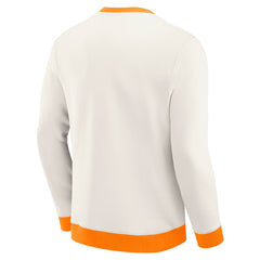 Tampa Bay Buccaneers Darius Rucker Collection Colorblock Pullover Sweatshirt - Cream sale