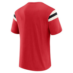 Atlanta Falcons Darius Rucker Collection Football Stripe Sleeve T-Shirt - Red discount