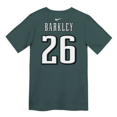 Saquon Barkley Philadelphia Eagles Preschool Player Name & Number T-Shirt - Midnight Green | Nike online