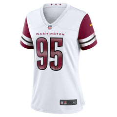 Jer'Zhan Newton Washington Commanders Women's Game Jersey - White | Nike sale