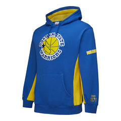 Golden State Warriors Hardwood Classics Team Origins Fleece Pullover Hoodie sale - Royal | Mitchell & Ness discount