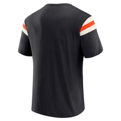 San Francisco Giants Darius Rucker Collection Distressed Sleeve Stripe T-Shirt - Black