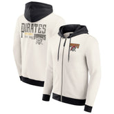 Pittsburgh Pirates Darius Rucker Collection Men's Polar Fleece Full-Zip Hoodie - Cream