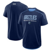 Memphis Grizzlies Inbound Pass Play Practice T-Shirt - Navy | Fanatics shop