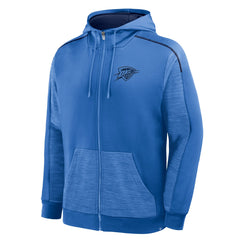 Oklahoma City Thunder Back Door Cut Play Defender Full-Zip Hoodie - Blue | Fanatics sale