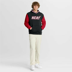 Miami Heat Half Court Shot Clock Fastbreak Hoodie - Black/Red | Fanatics sale