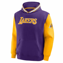 Los Angeles Lakers Half Court Shot Clock Fastbreak Hoodie - Purple/Gold | Fanatics discount