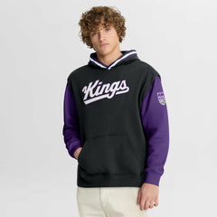 Sacramento Kings Half Court Shot Clock Fastbreak Hoodie - Black/Purple | Fanatics shop