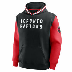 Toronto Raptors Half Court Shot Clock Fastbreak Hoodie - Black/Red | Fanatics on sale