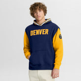 Denver Nuggets Half Court Shot Clock Fastbreak Hoodie sale - Navy/Gold | Fanatics cheap
