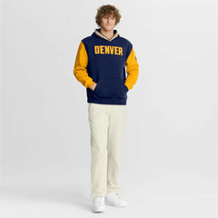 Denver Nuggets Half Court Shot Clock Fastbreak Hoodie sale - Navy/Gold | Fanatics cheap