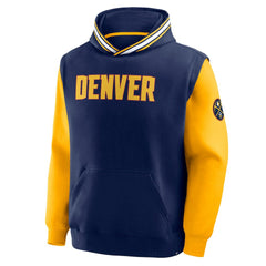 Denver Nuggets Half Court Shot Clock Fastbreak Hoodie sale - Navy/Gold | Fanatics cheap