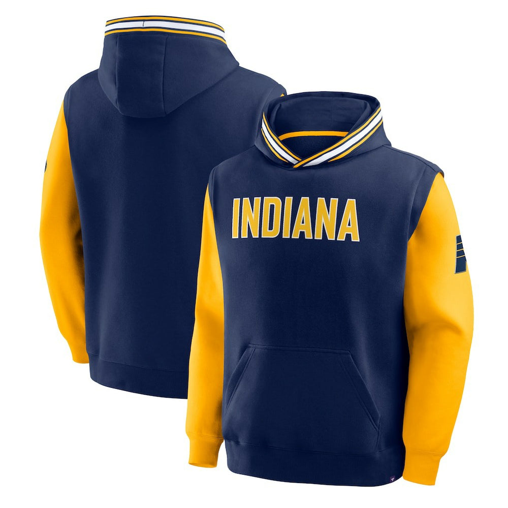 Indiana Pacers Half Court Shot Clock Fastbreak Hoodie - Navy/Gold | Fanatics on sale