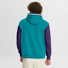Charlotte Hornets Half Court Shot Clock Fastbreak Hoodie - Teal/Purple | Fanatics sale