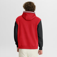 Chicago Bulls Half Court Shot Clock Fastbreak Hoodie - Red/Black | Fanatics sale