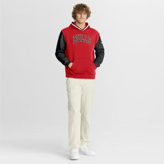 Chicago Bulls Half Court Shot Clock Fastbreak Hoodie - Red/Black | Fanatics sale