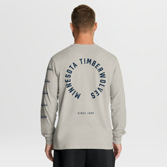 Minnesota Timberwolves Crossover Collection Ball Screen Action Premium Long Sleeve T-Shirt - Cream | Fanatics online