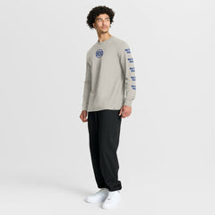 New York Knicks Crossover Collection Ball Screen Action Premium Long Sleeve T-Shirt - Cream | Fanatics discount