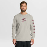 Cleveland Cavaliers Crossover Collection Ball Screen Action Premium Long Sleeve T-Shirt sale - Cream | Fanatics outlet
