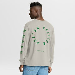 Boston Celtics Crossover Collection Ball Screen Action Premium Long Sleeve T-Shirt - Cream | Fanatics outlet