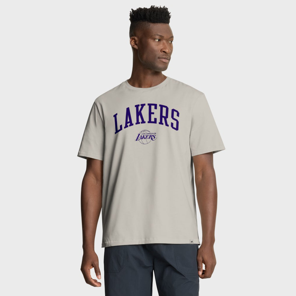 Los Angeles Lakers Crossover Collection Pull Up Jumper Shot Premium T-Shirt - Cream | Fanatics cheap