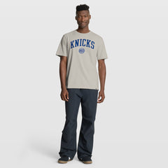 New York Knicks Crossover Collection Pull Up Jumper Shot Premium T-Shirt - Cream | Fanatics online