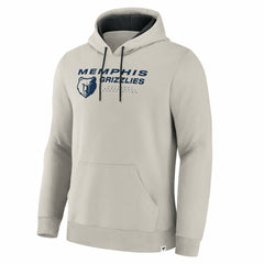 Memphis Grizzlies Crossover Collection Blocked Shot Premium Pullover Hoodie - Off White | Fanatics outlet