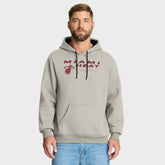 Miami Heat Crossover Collection Blocked Shot Premium Pullover Hoodie - Off White | Fanatics online