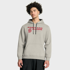 Portland Trail Blazers Crossover Collection Blocked Shot Premium Pullover Hoodie - Off White | Fanatics outlet