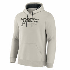 San Antonio Spurs Crossover Collection Blocked Shot Premium Pullover Hoodie - Off White | Fanatics shop