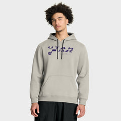 Utah Jazz Crossover Collection Blocked Shot Premium Pullover Hoodie - Off White | Fanatics discount
