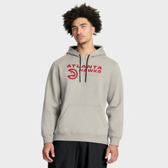 Atlanta Hawks Crossover Collection Blocked Shot Premium Pullover Hoodie - Off White | Fanatics sale