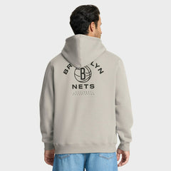 Brooklyn Nets Crossover Collection Blocked Shot Premium Pullover Hoodie - Off White | Fanatics outlet