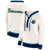 Minnesota Timberwolves WEAR by Erin Andrews Women's Plus Size Hoodie Sweater - Cream shop