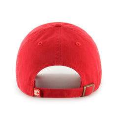Calgary Flames '47 Core Logo Clean Up Adjustable Hat Red
