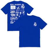 Real Madrid Vive La Fete Women's Impressions Artwork T-Shirt - Royal online